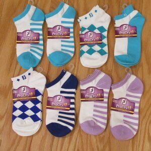 FootJoy ProDry Womens Lightweight Golf Socks ~~LOT OF 8 PAIRS~~